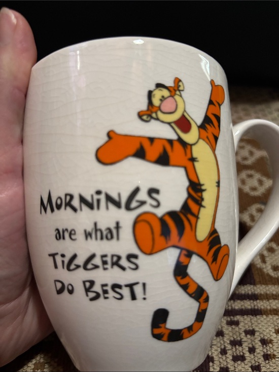 Disney Other - Disney Hallmark Tigger Coffee Mug “Mornings Are What Tiggers Do Best” EUC